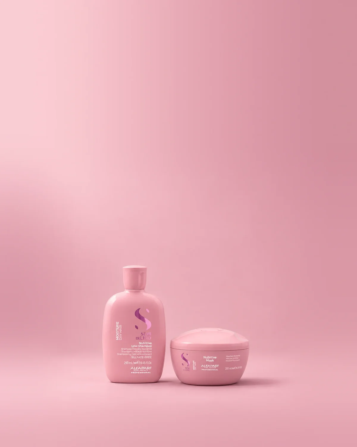 Shampoo Semi di Lino Moisture e Máscara Semi di Lino Moisture